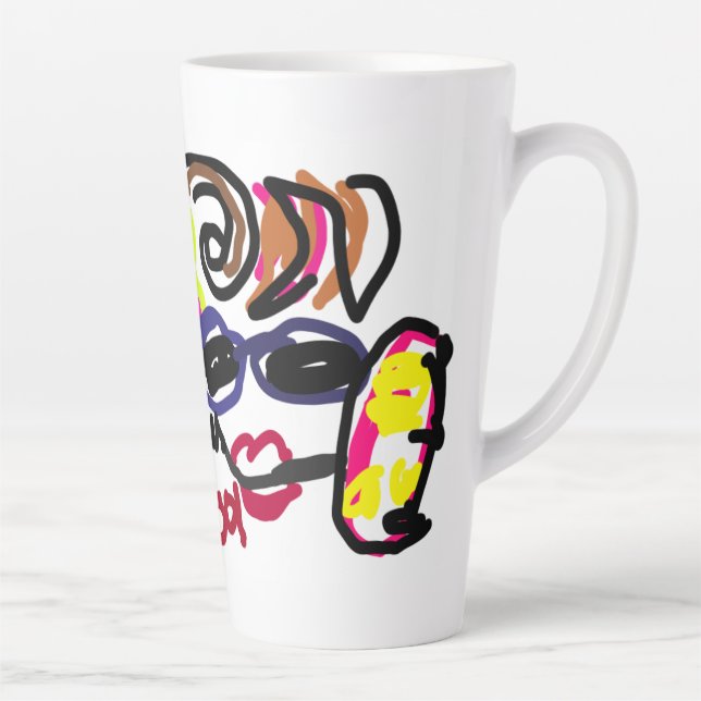 Taza De Café Latte Mamá es tan genial  (Derecha)