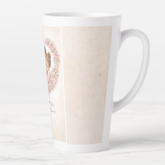 Taza De Café Latte Mama — My First Home | Mother & Daughter Floral Tr