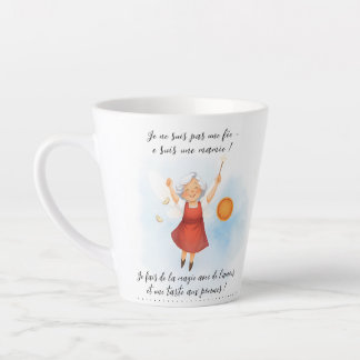 Taza De Café Latte Mamie Tasse - Food Collection