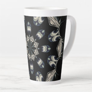 Taza De Café Latte Mandala elegante