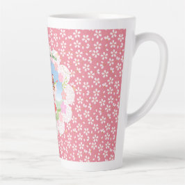 Taza De Café Latte Maneki Neko Lucky Luna