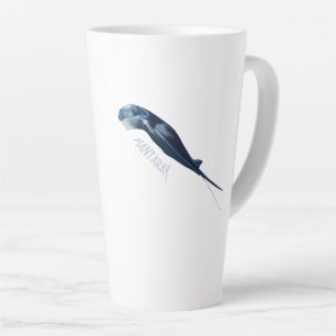 Taza De Café Latte Manta Ray
