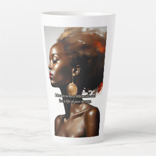 Taza De Café Latte Mantén tu escritorio elegante y funcional con este