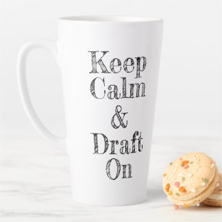 Taza De Café Latte Mantener el borrado de calma activado