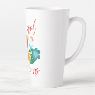 Taza De Café Latte Mantente fresco bebe Latte Mug