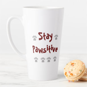 Taza De Café Latte Mantente inquieto