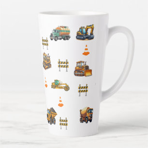 Taza De Café Latte Maquinaria de construcción