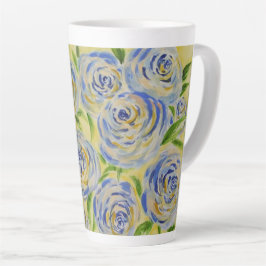 Taza De Café Latte Maravilloso jardín Latte Mug