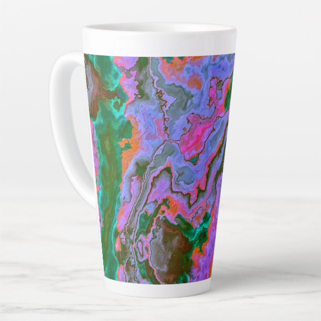 Taza De Café Latte Marble agrio (Ángulo izquierdo)