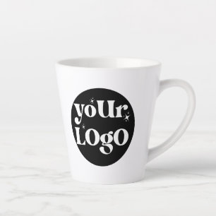 Taza De Café Latte Marca de logotipo comercial personalizado