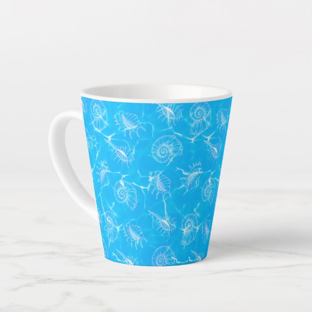 Taza De Café Latte Marcas Latte Mug (Ángulo izquierdo)