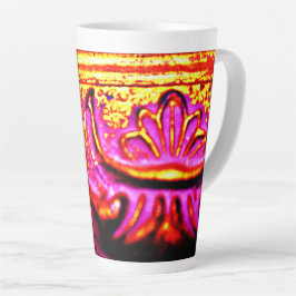 Taza De Café Latte Marco rosa