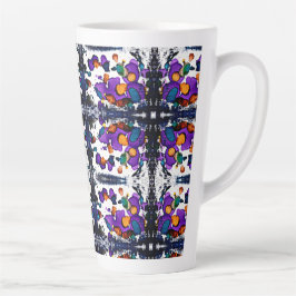 Taza De Café Latte Mardi Gras