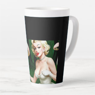 Taza De Café Latte Marilyn honhroom fun home decore único