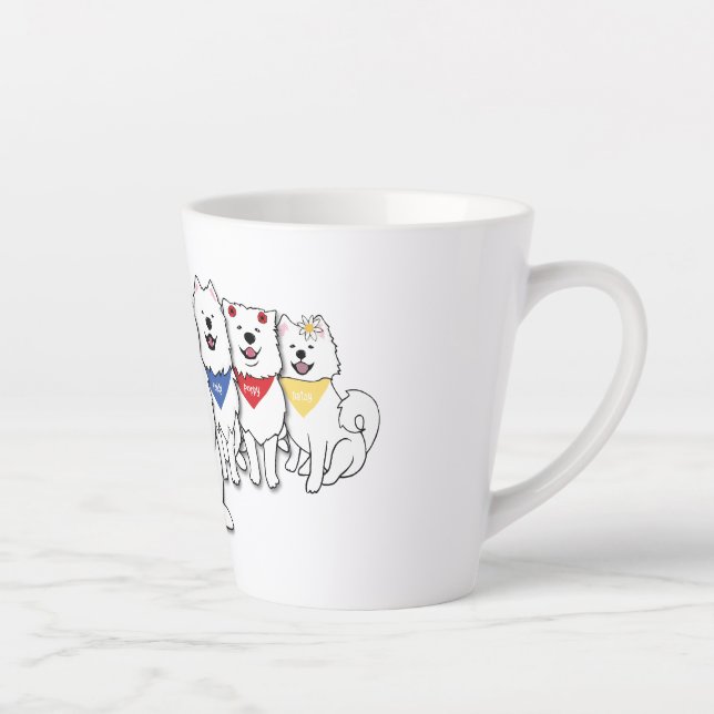 Taza De Café Latte Marioneta y pandilla (Derecha)