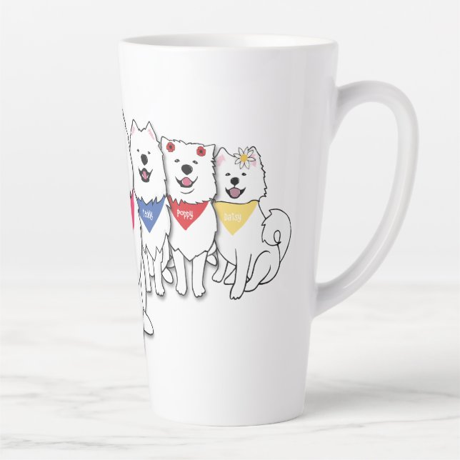 Taza De Café Latte Marioneta y pandilla (Derecha)