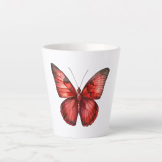 Taza De Café Latte Mariposa