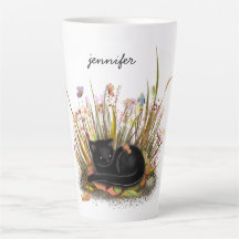 Mariposas de gato negro lata