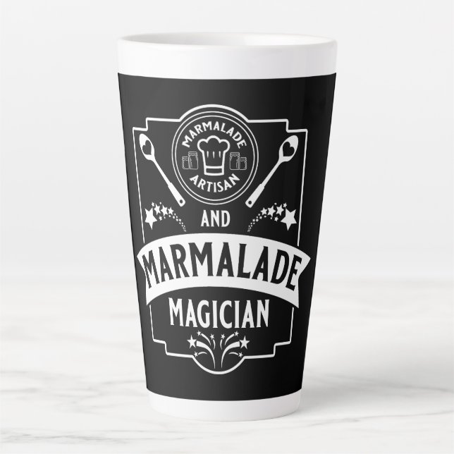 Taza De Café Latte Marmalade Jam (Anverso)