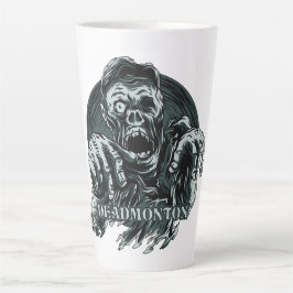 Taza De Café Latte Masa latte de DEADMONTON