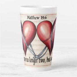 Taza De Café Latte Mateo 19:6
