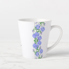 Taza De Café Latte Mateo 5:14 Sé la floral cristiana ligera