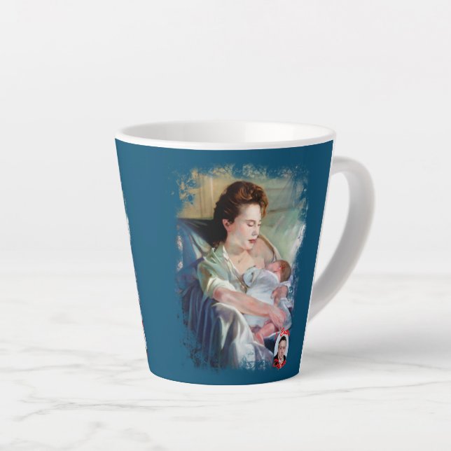 Taza De Café Latte Maternidad (Ángulo derecho)