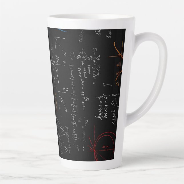 Taza De Café Latte Math Mug (Derecha)