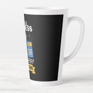 Taza De Café Latte Math Teacher calcula amabilidad