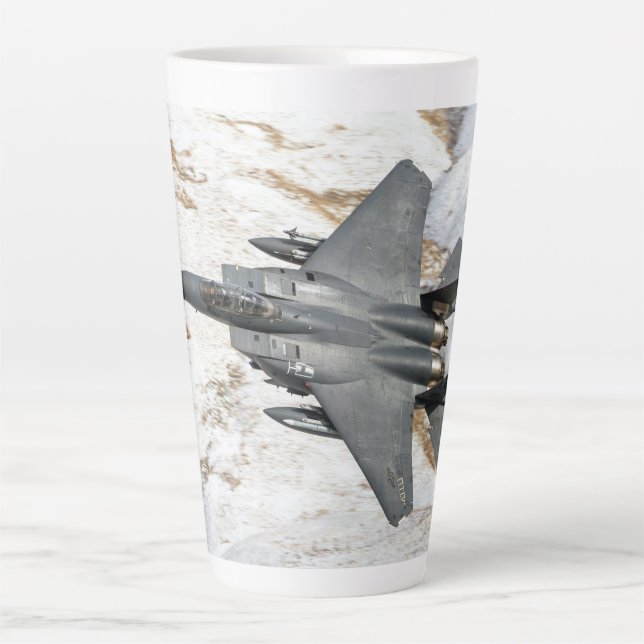 Taza De Café Latte McDonnell Douglas F-15 Eagle (Anverso)