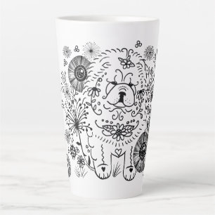 TAZA DE CAFÉ LATTE ME DESPERTÉ COMO ESTA LOCURA