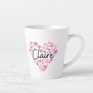Taza De Café Latte Me encanta Claire