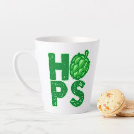 Taza De Café Latte Me Encantan Los Hops En La Cerveza Artesanal