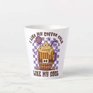 Taza De Café Latte Me Gusta Mi Café Frío