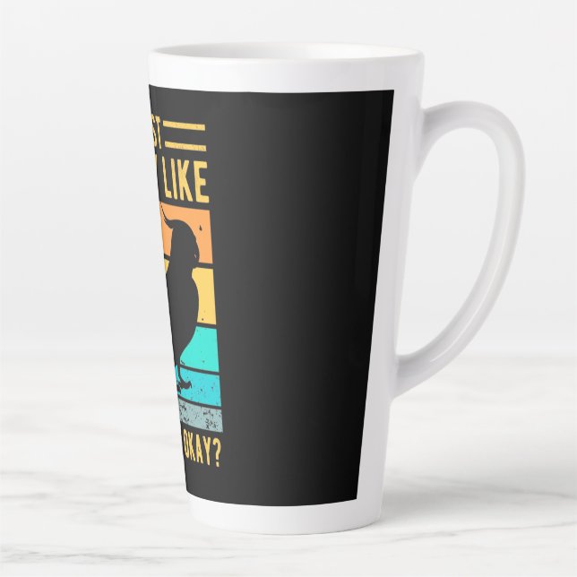 Taza De Café Latte Me Gusta Mucho Los Perros. (Derecha)