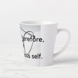 Taza De Café Latte Me sobreanalizo