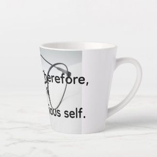 Taza De Café Latte Me sobreanalizo