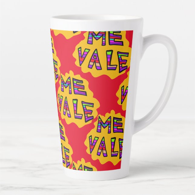 Taza De Café Latte Me vale mug (Derecha)