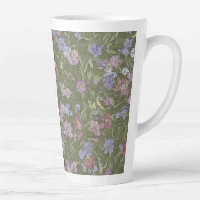 Taza De Café Latte Meadow Love A (Derecha)