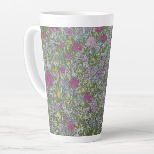 Taza De Café Latte Meadow Love E (Ángulo izquierdo)