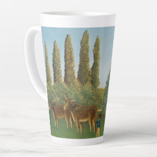 Taza De Café Latte Meadowland (The Pasture), Henri Rousseau,  1910