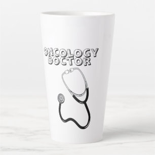 Taza De Café Latte Médica de oncología Latte Mug Mejor Regalo de Médi