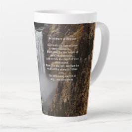 Taza De Café Latte Medida del éxito