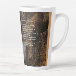 Taza De Café Latte Medida del éxito