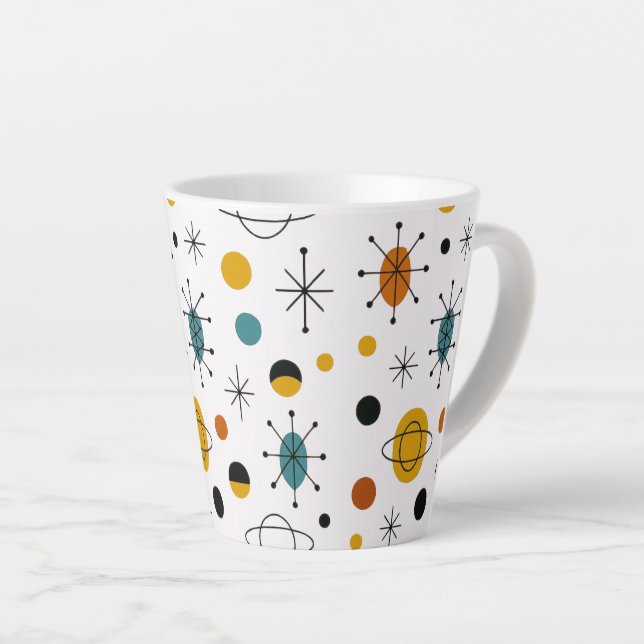 Taza De Café Latte "Mediodía" (Ángulo derecho)