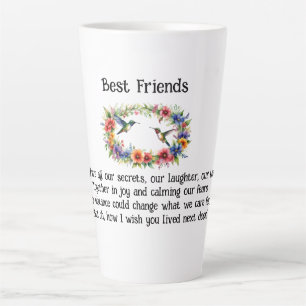 Taza De Café Latte Mejor Amigos Verse Café/Latte Mug