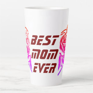 Taza De Café Latte Mejor MAMÁ de todos los tiempos - Feliz Día de la 