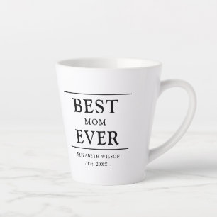 Taza De Café Latte Mejor Mamá del Mundo Regalo para Mamás