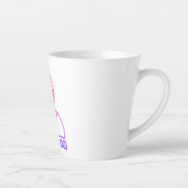 Taza De Café Latte Mejor mamá ilustracion Latte Mug