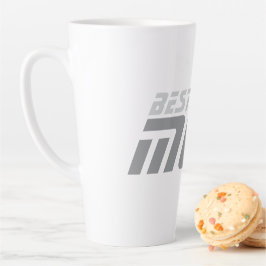 Taza De Café Latte Mejor MOM hasta 20XX Latte Mug